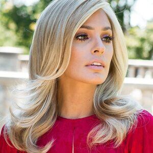 Raquel Welch Love Love Love Wig, Very Light/Platinum Blond with golden root